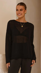 Lakoa Knit Top Black