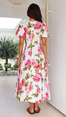 Blaire Midi Dress Bonita Floral