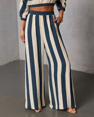 Sorina Striped Wide Leg Pants