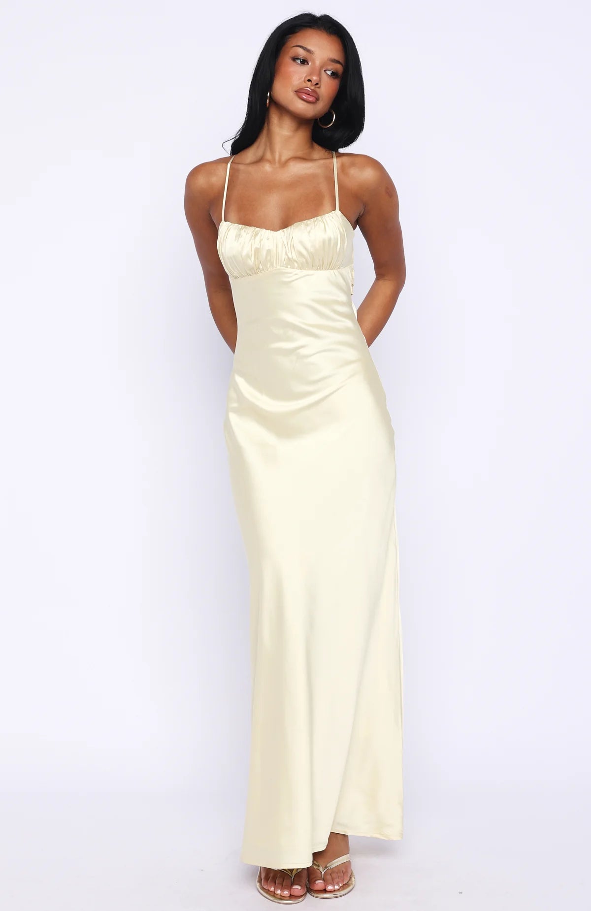 Change Locations Maxi Dress Lemon