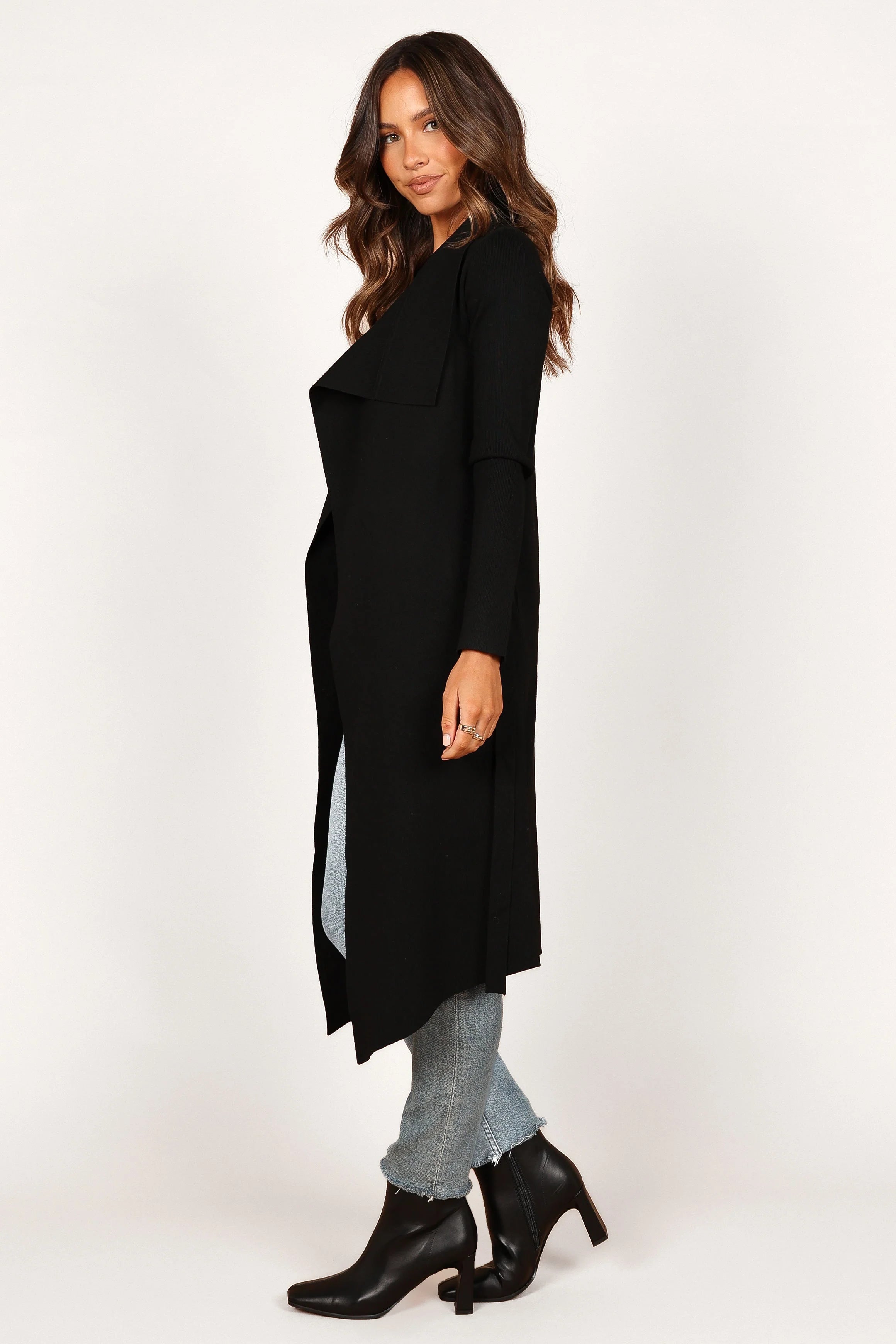 Audrina Cardigan Black