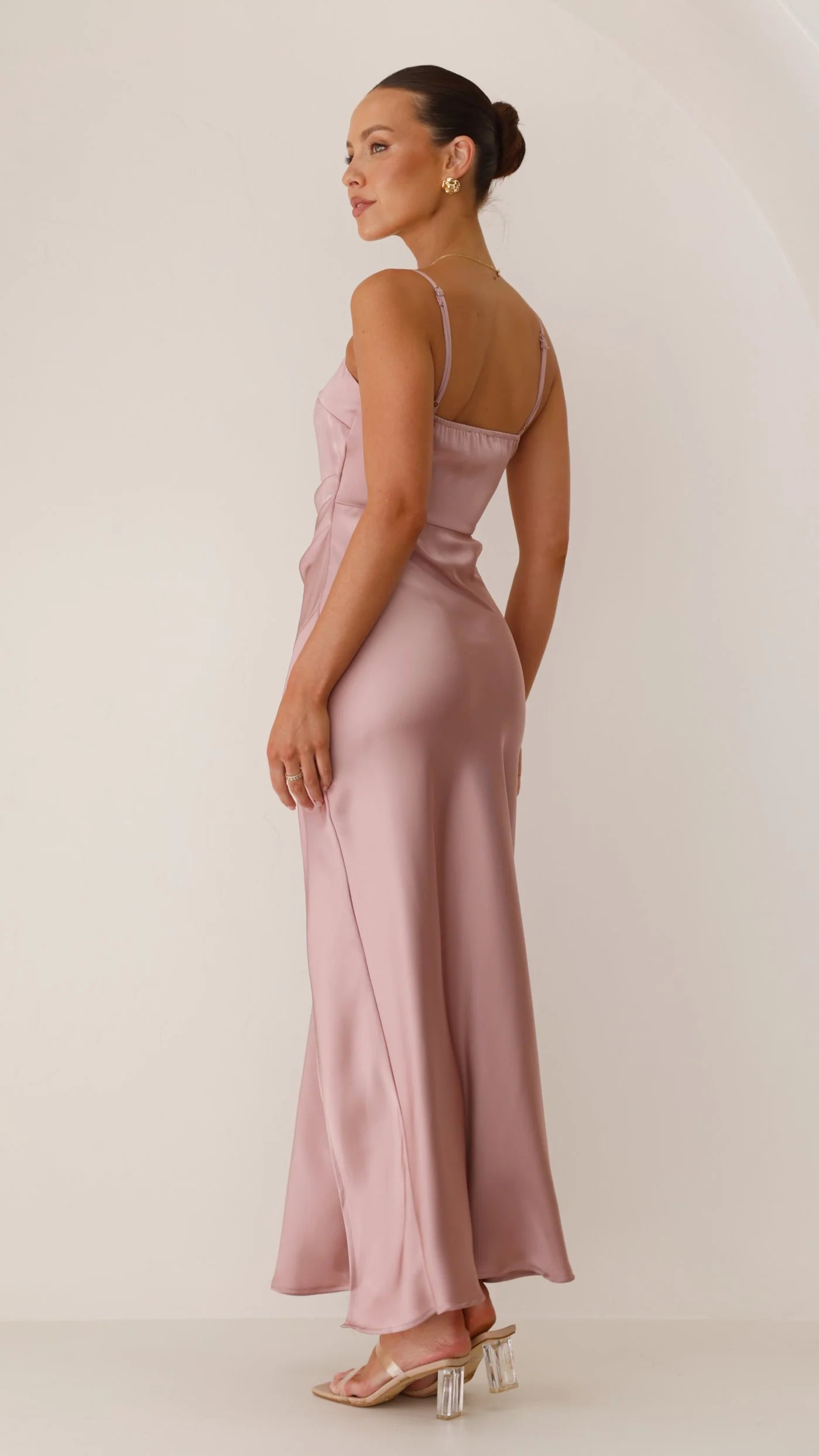 Ilana Maxi Dress Dusty Pink