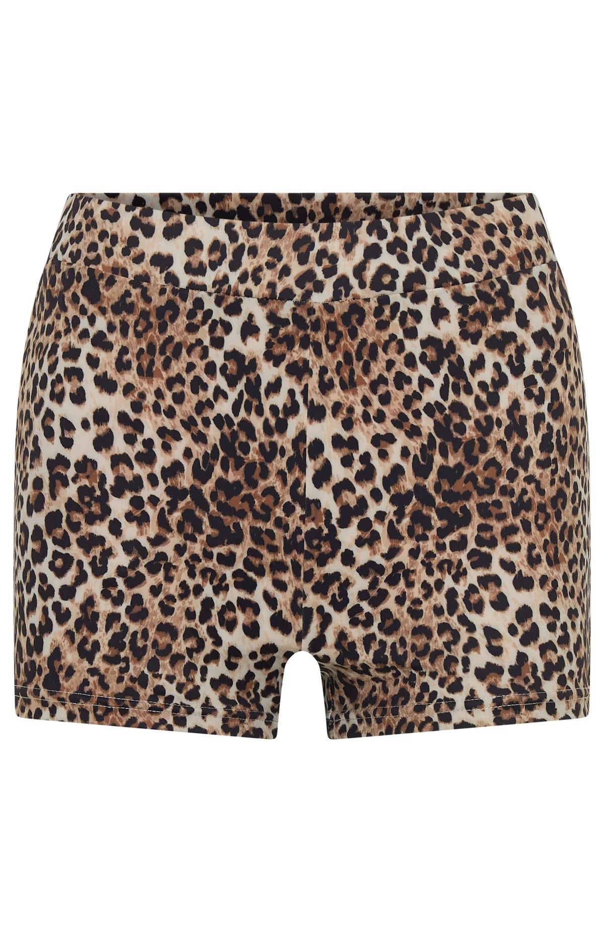 11th Street Shes So Lucky Bike Shorts Leopard Splice