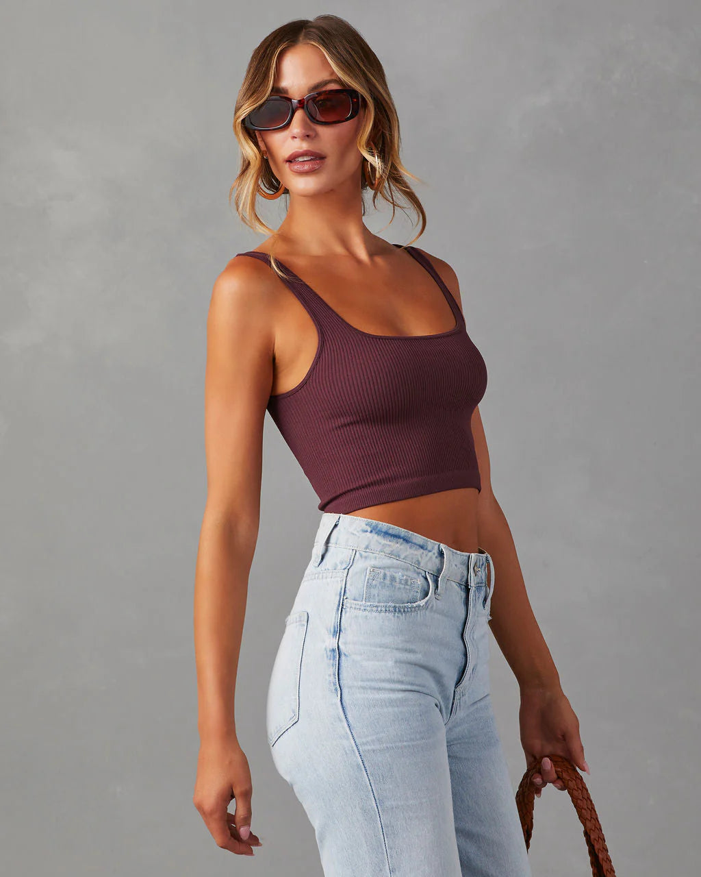 Deva Ribbed Tank Brami