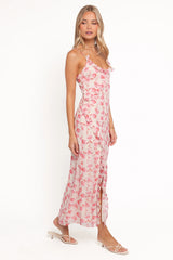 Charli Maxi Dress Pink Floral