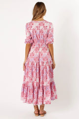 Kelda Dress Pink Purple