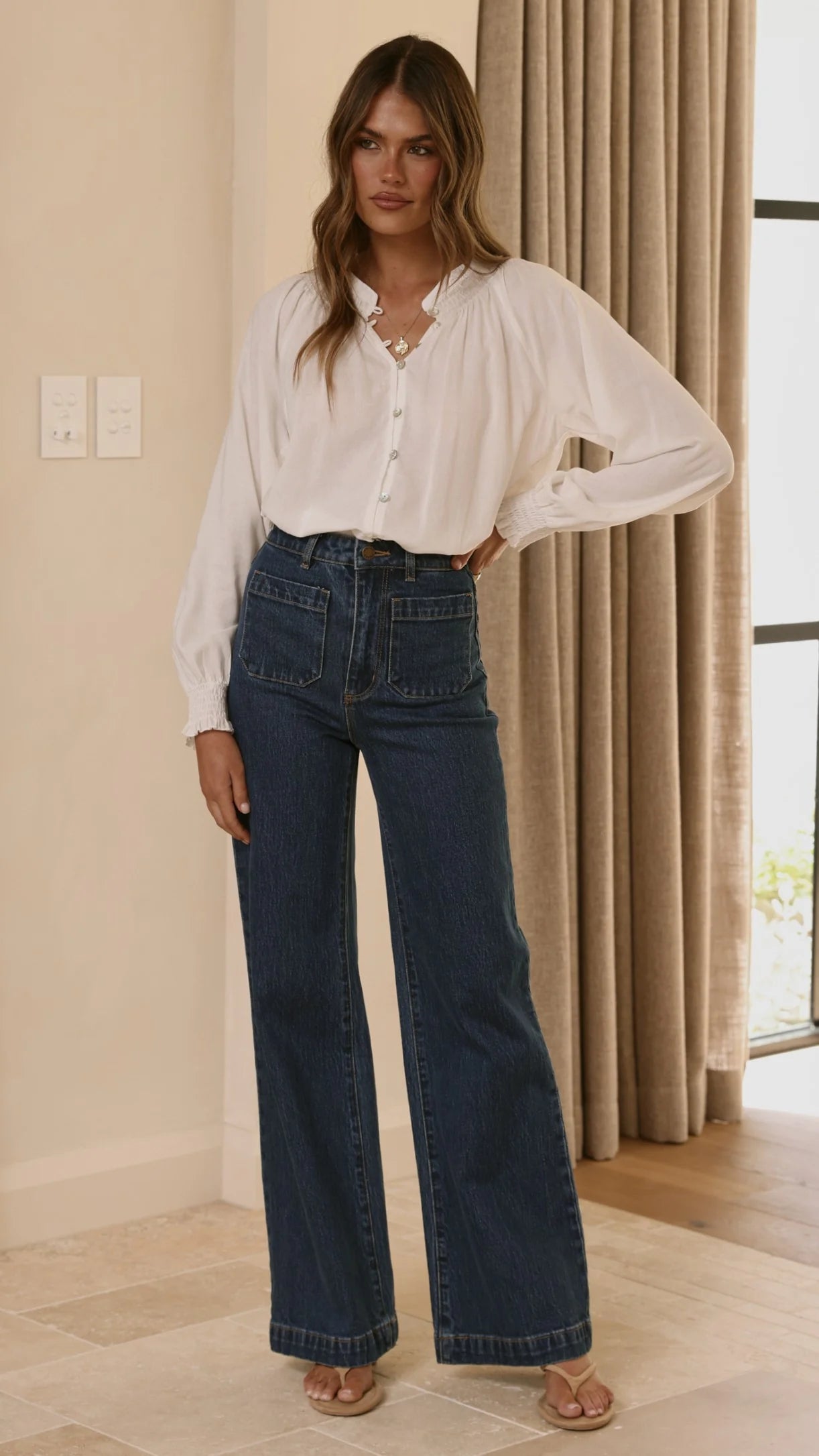 Solana Top White