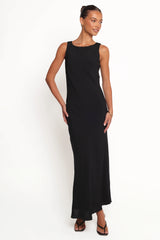 Flavia Maxi Dress Black