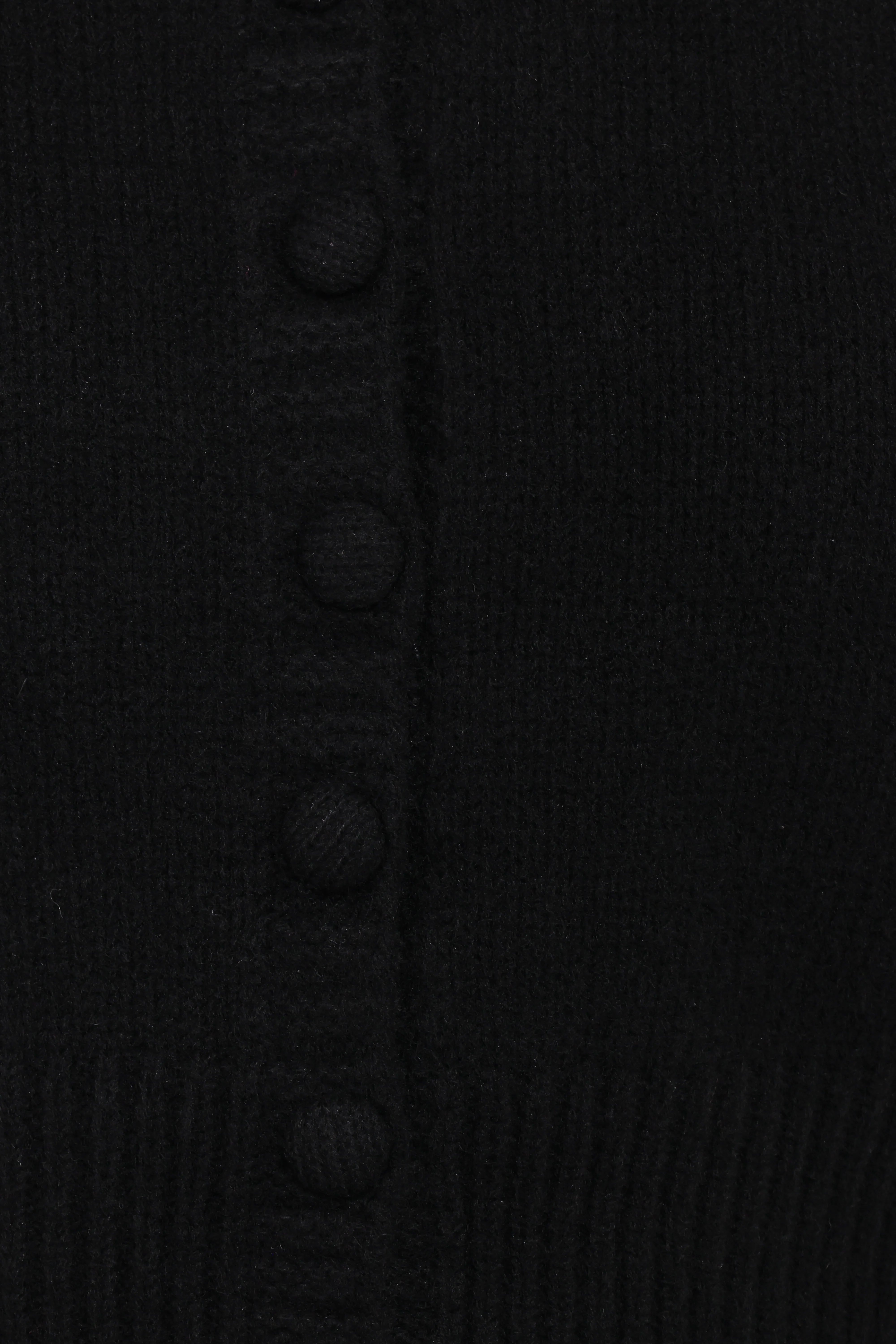 Kanie Knit Cardigan Black
