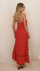 Sandra Maxi Dress Red