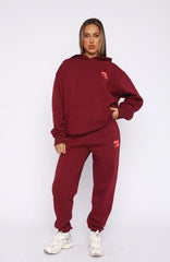 Capsule 9 Star Of The Moment Sweatpants Burgundy