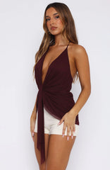 Sirens Touch Top Plum