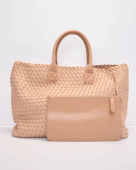 Palais Woven Neoprene Textured Tote