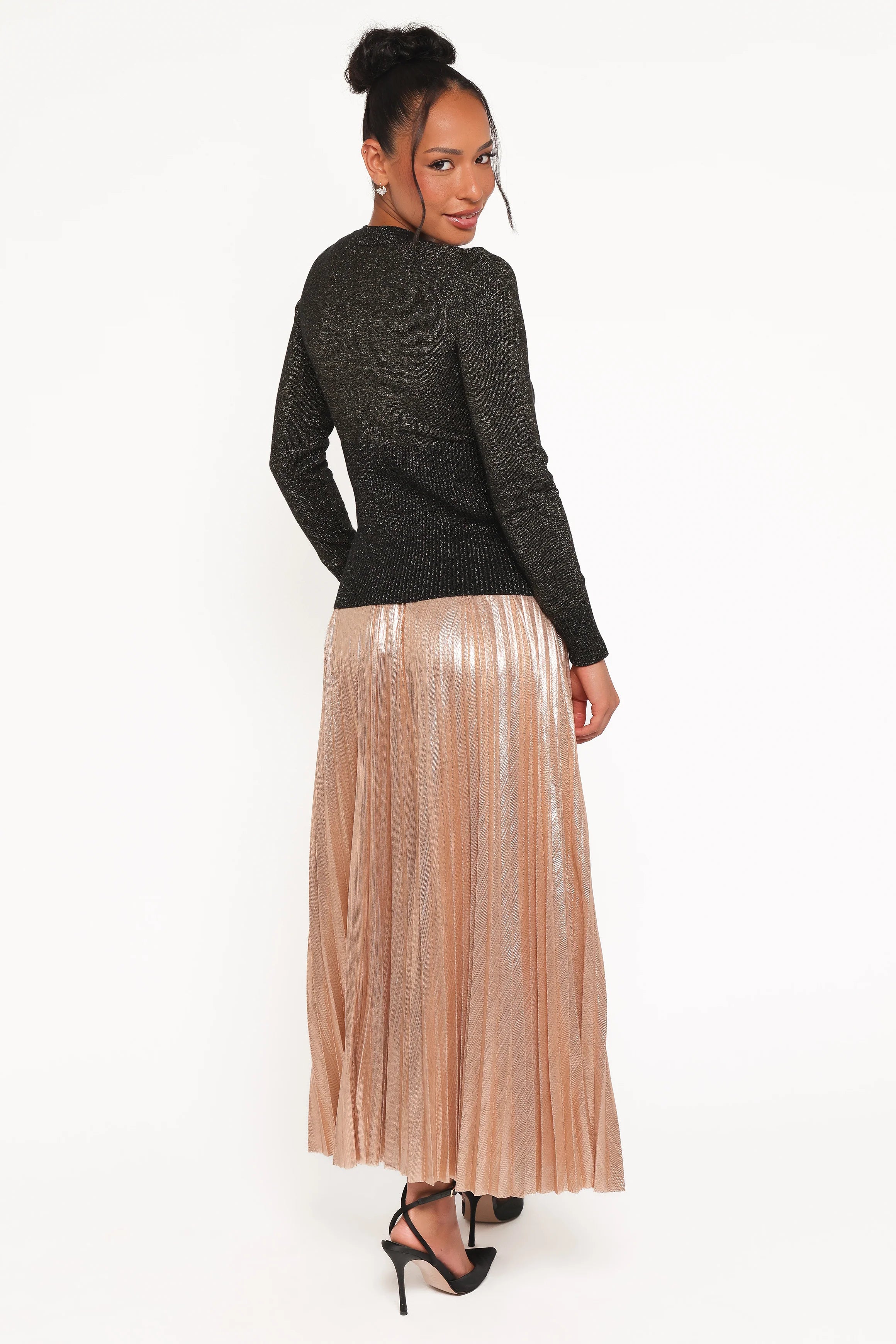 Bethy Maxi Skirt Gold