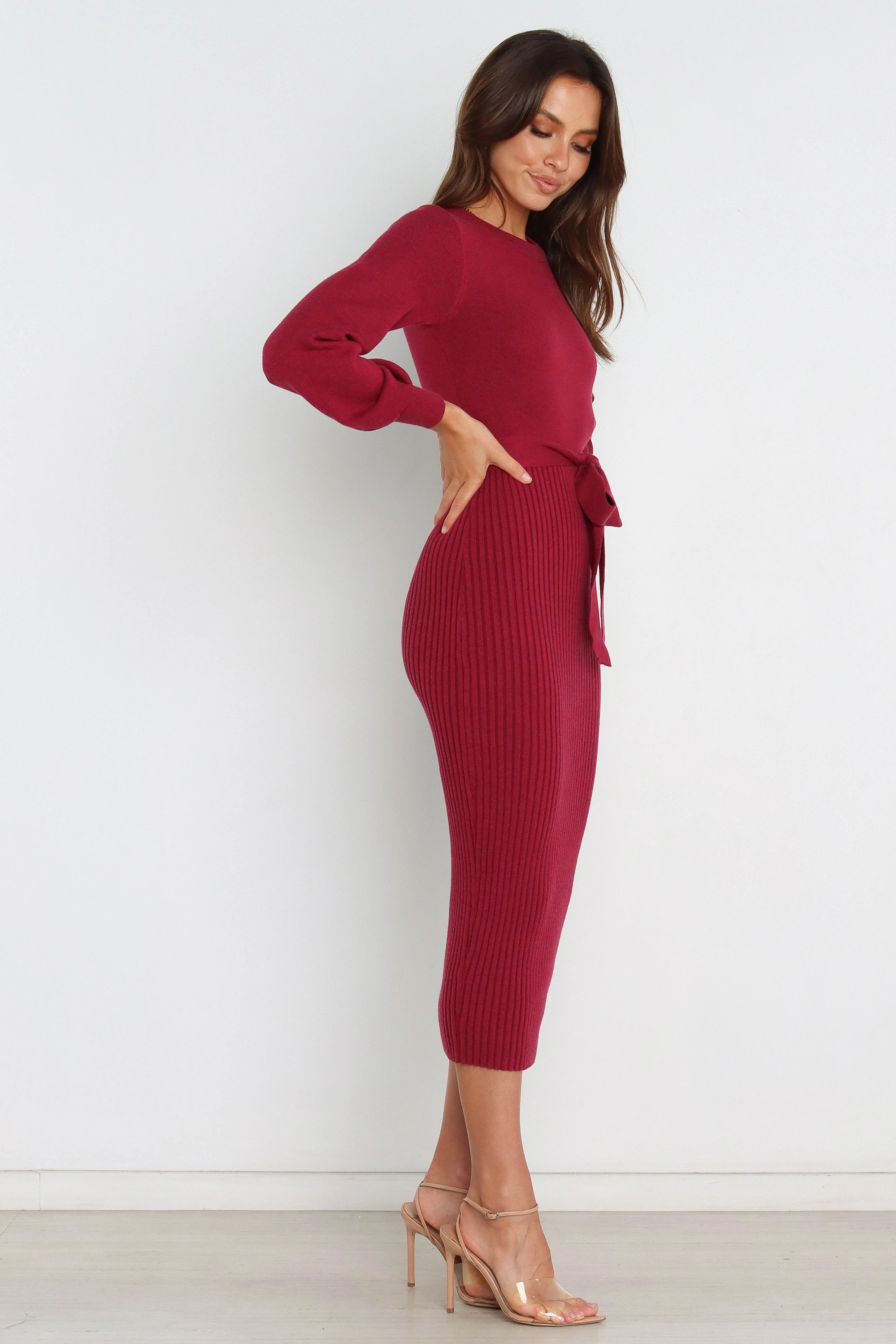 Helena Dress Wine