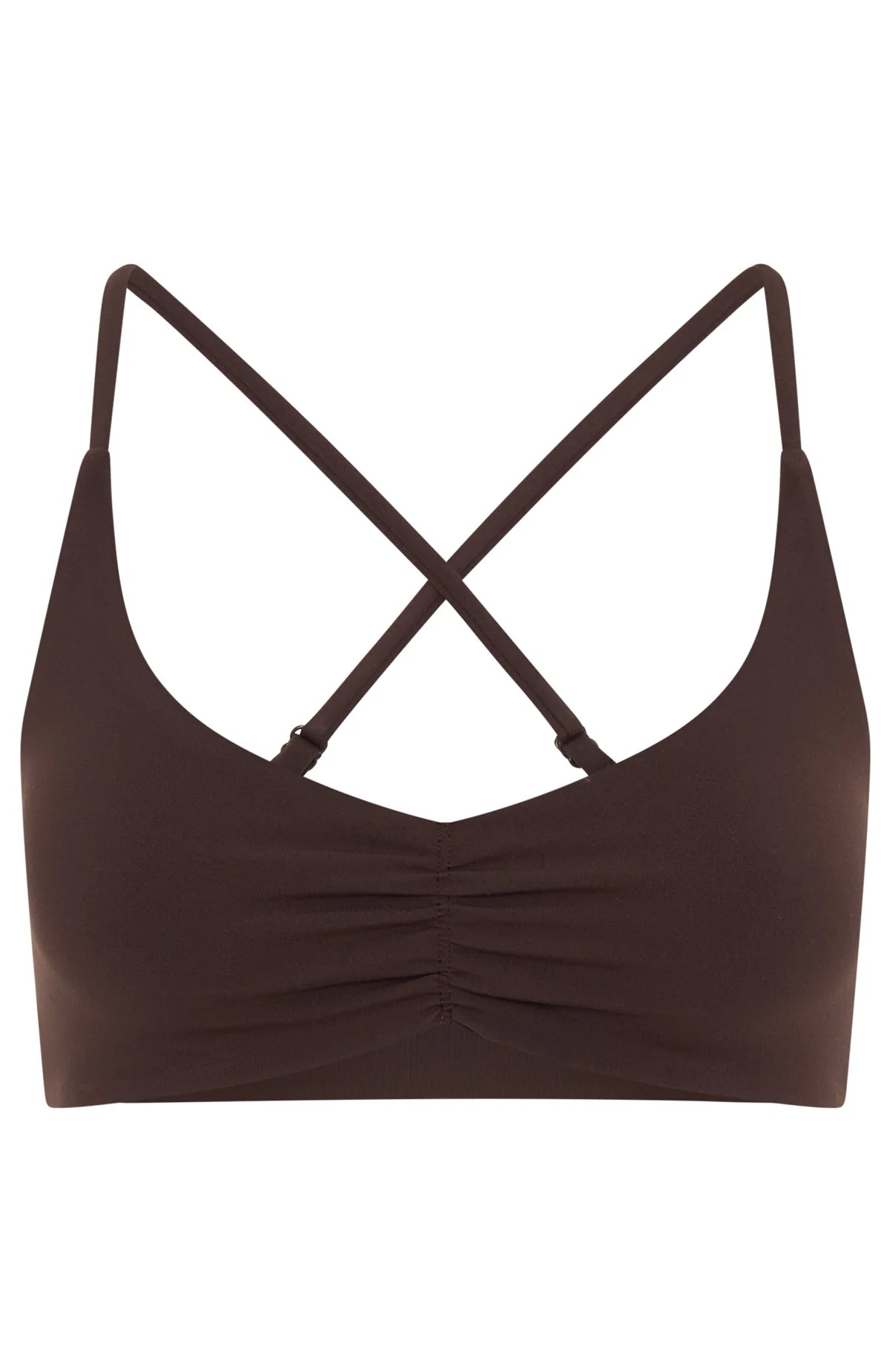 Fusion Sports Bra Dark Chocolate
