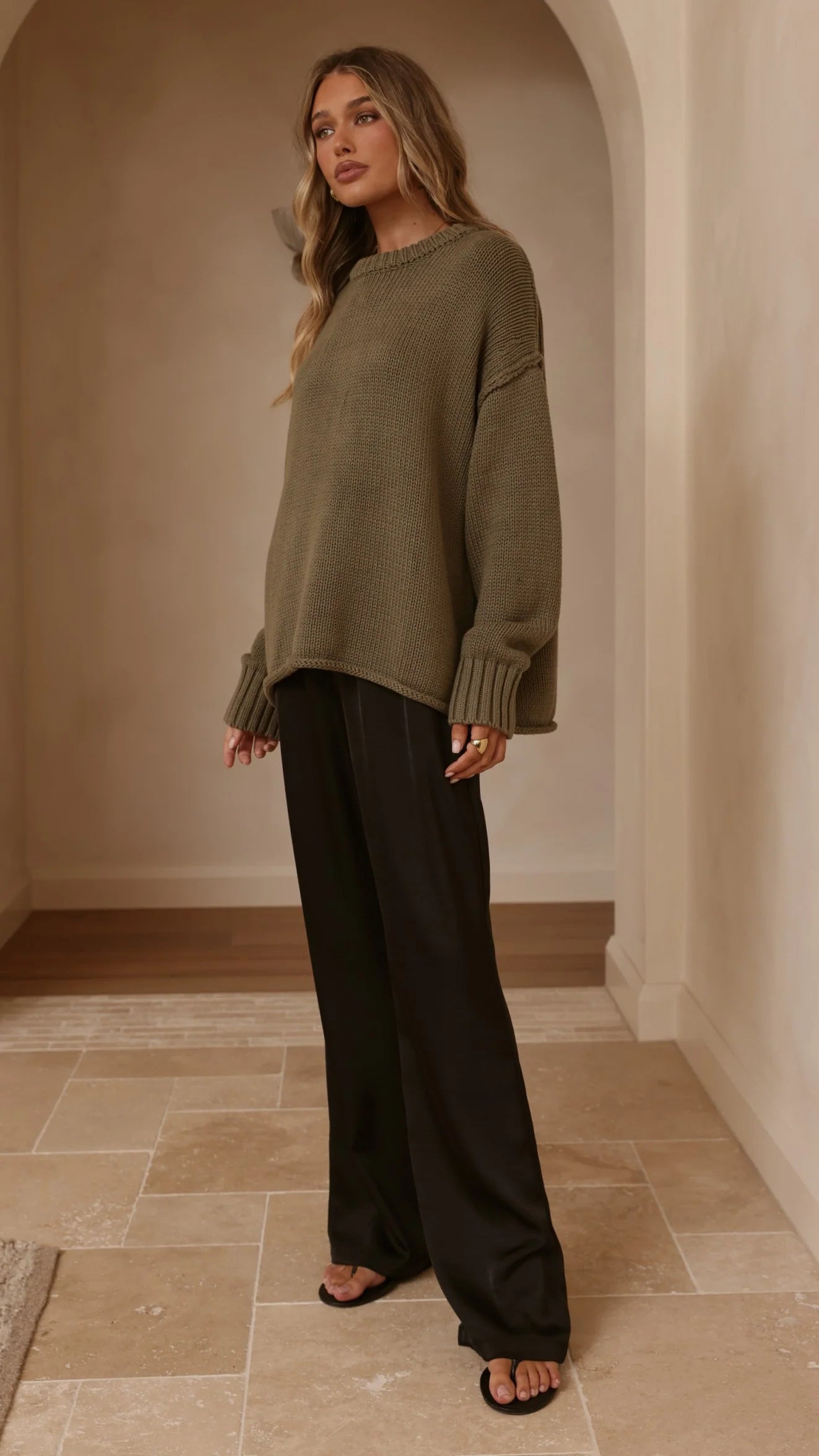 Jase Knit Khaki