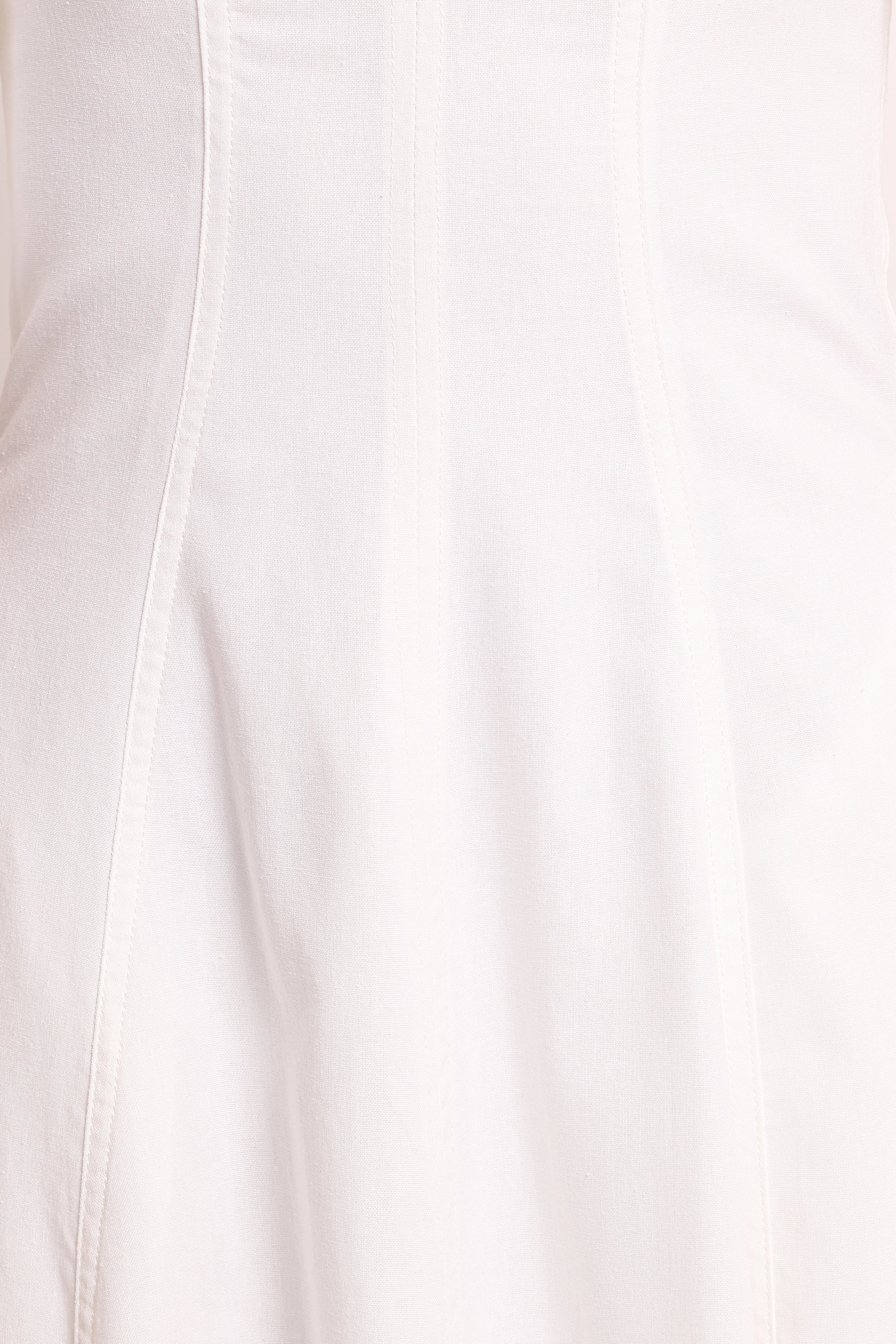 Jensen Off Shoulder Midi Dress Ivory
