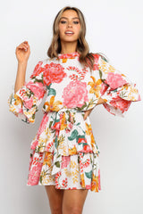Peta Dress White