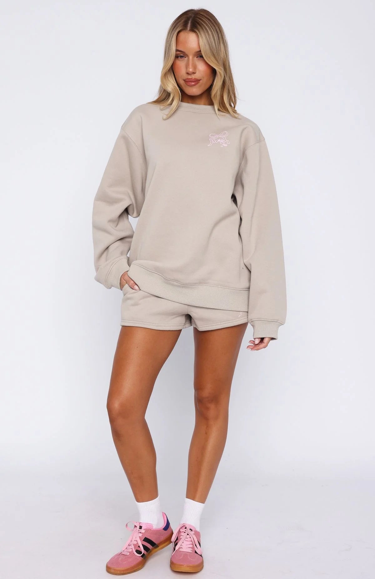 Love You Forever Lounge Shorts Moon