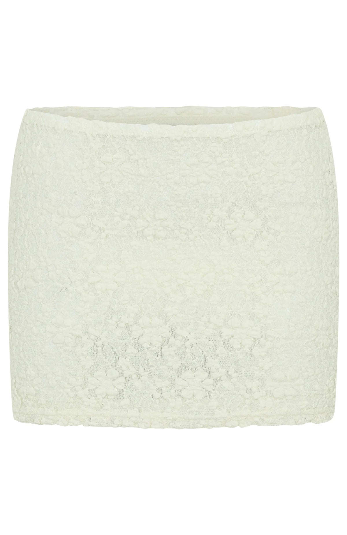 Leave An Impression Mini Skirt Cream