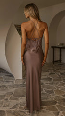 Chiara Maxi Dress Mushroom