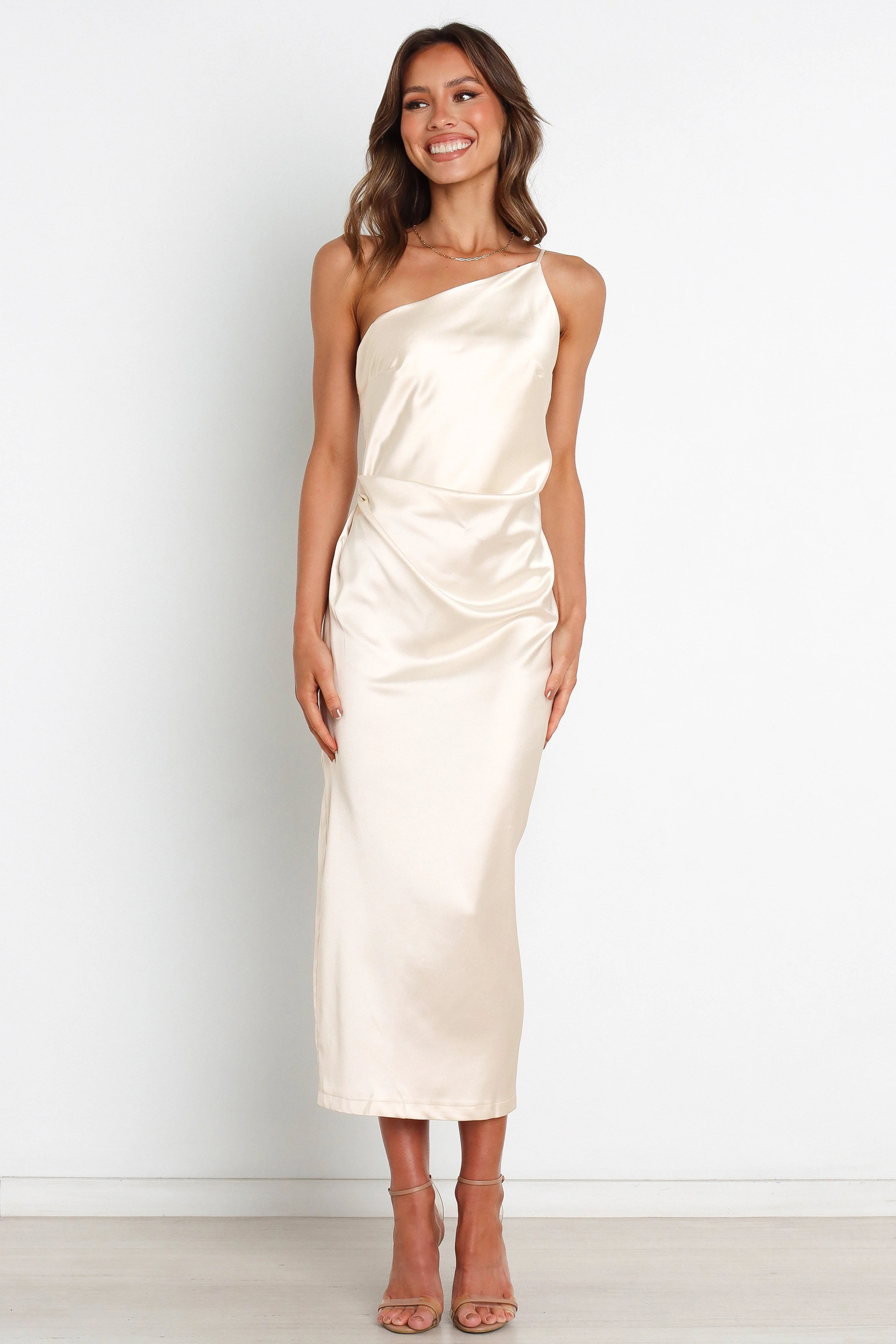 Luella Dress Pearl White