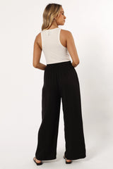 Teddy Pant Black