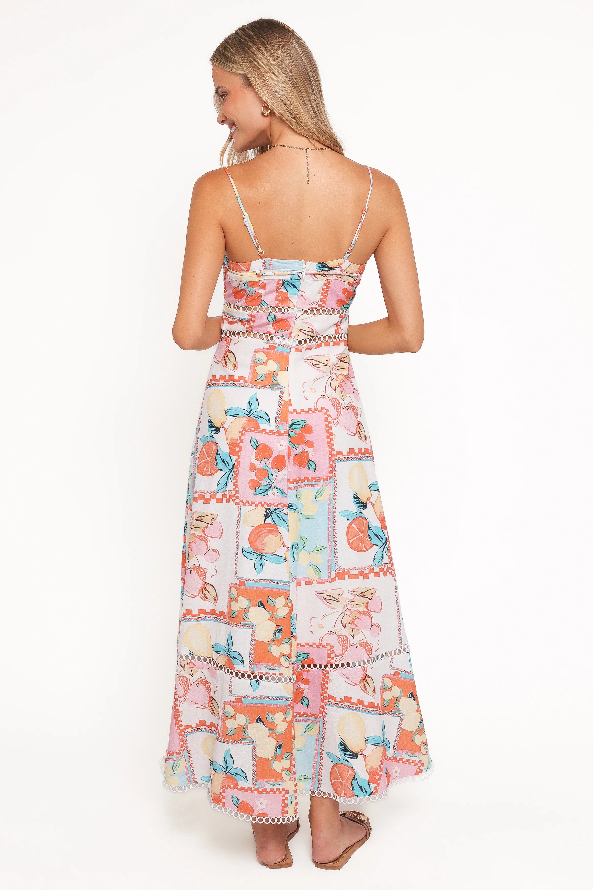 Adalynn Maxi Dress Fruit Print