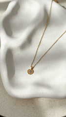September Birthstone Necklace Sapphire