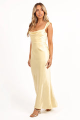 Margot Maxi Dress Lemon