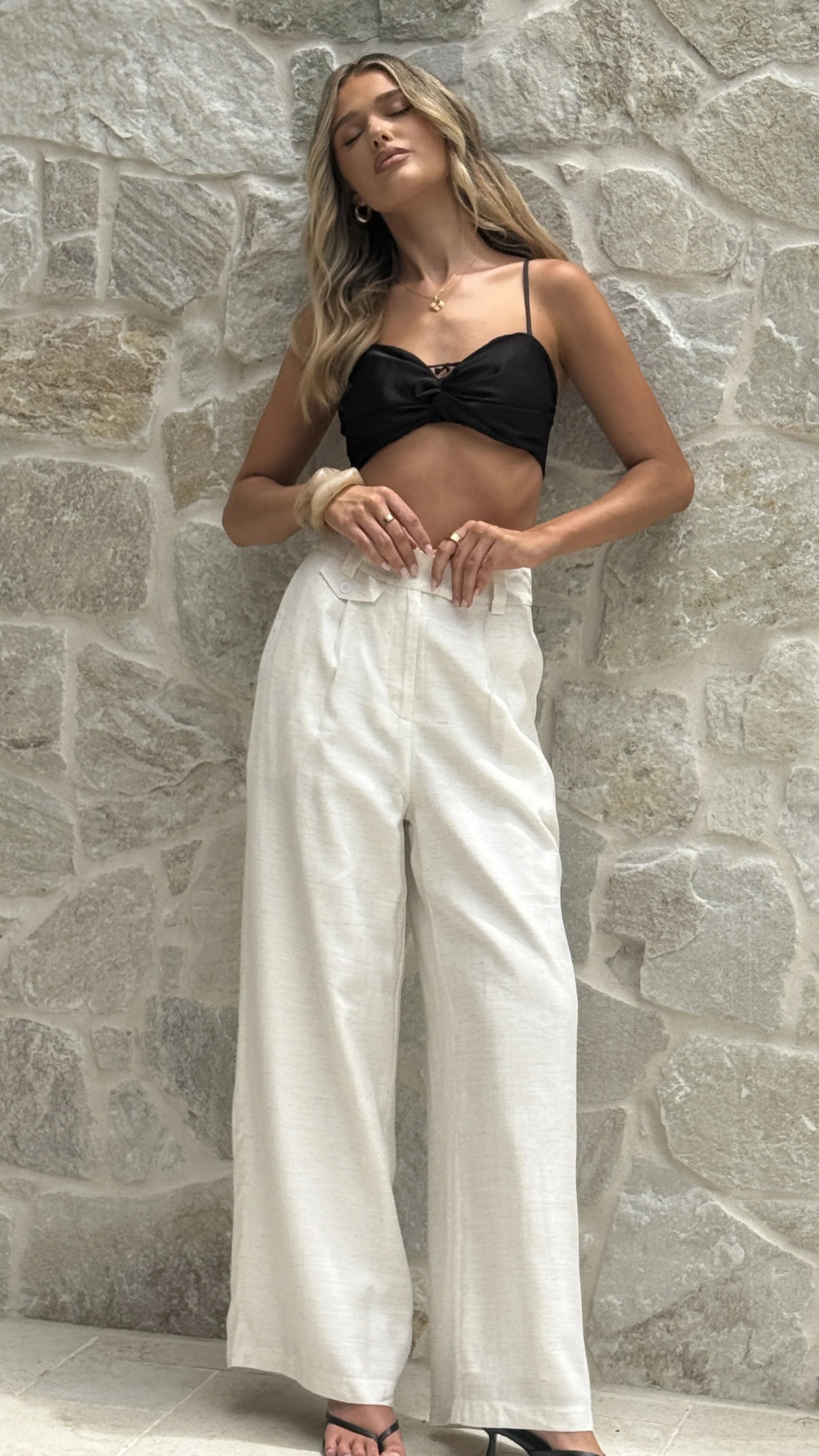 Toni Pants Stone