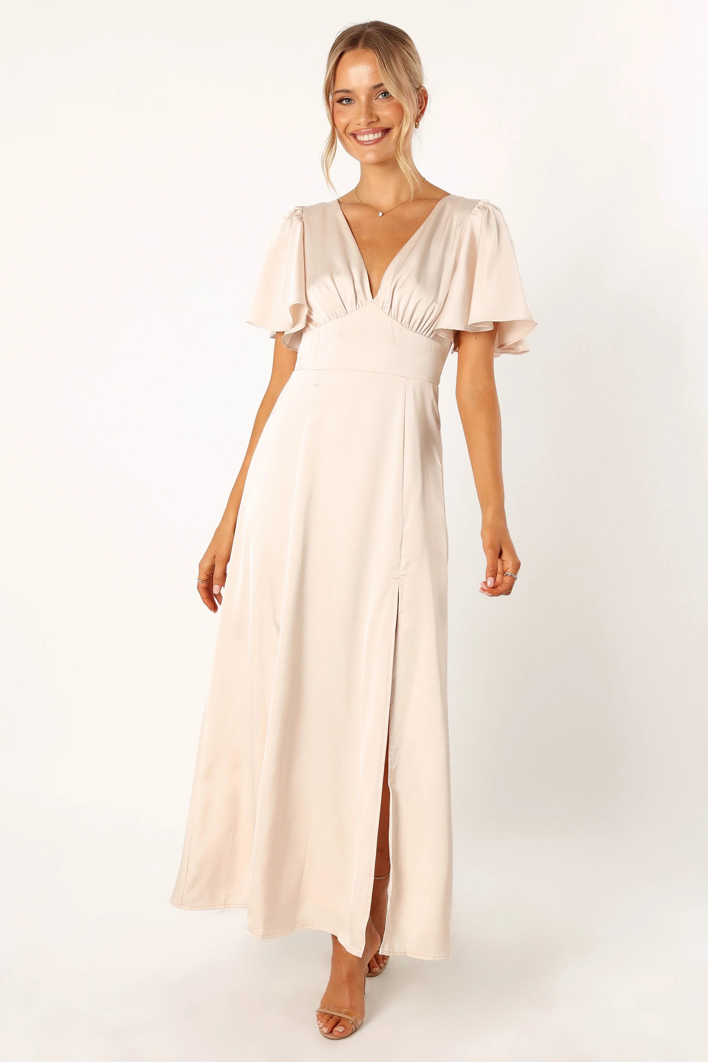 Casper Maxi Dress Pearl