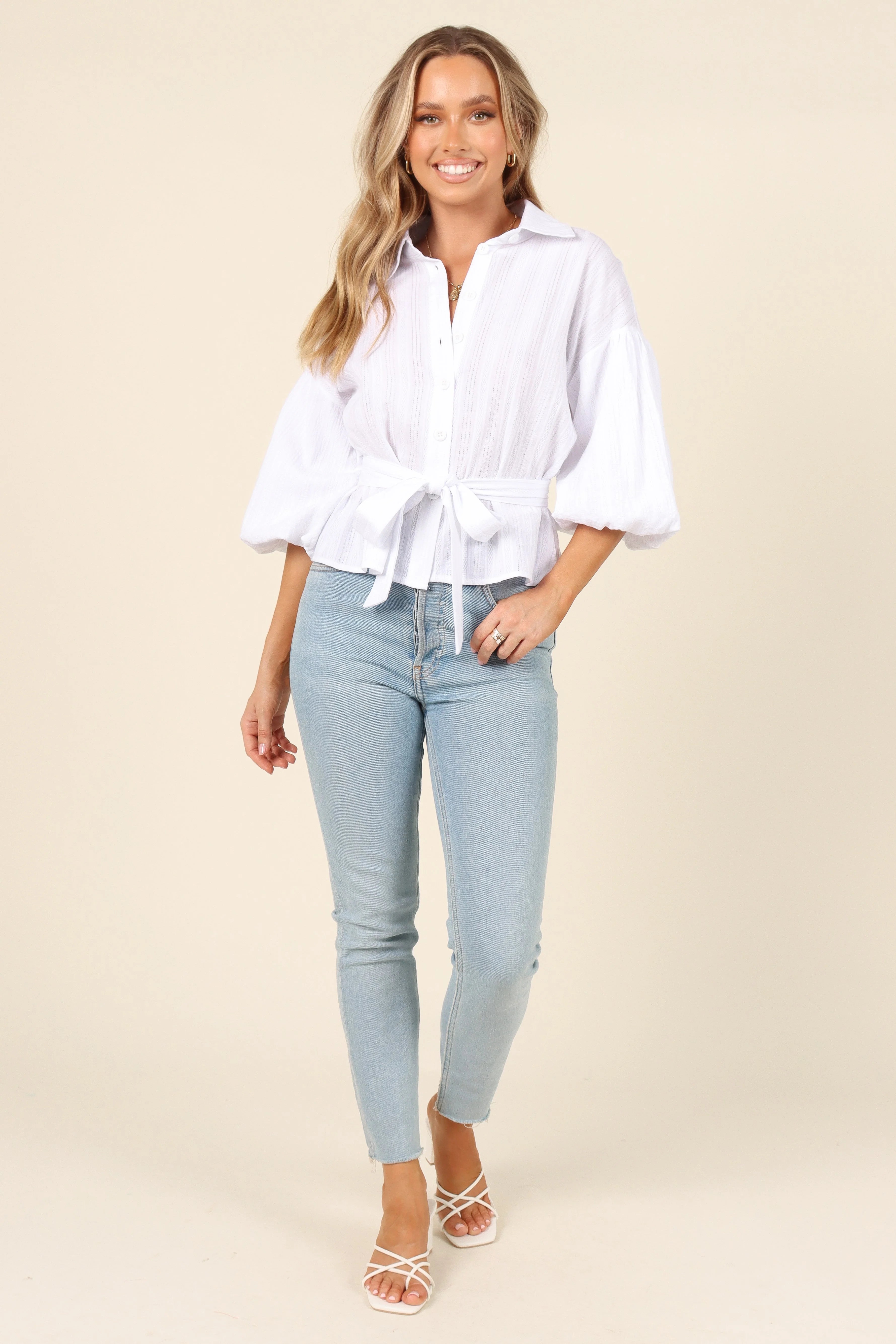 Sofia Top White