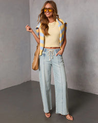 Veneta Ribbed Tank Top