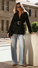 Valissa Blazer Black