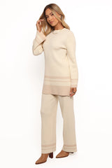 Lowell Pants White Cream