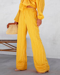 Tatianna High Waisted Wide Leg Pants