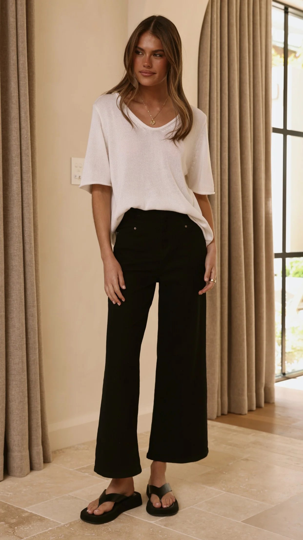 Siani Jeans Black