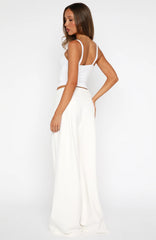 Its Now Or Never Pants White