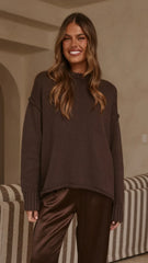 Jase Knit Chocolate