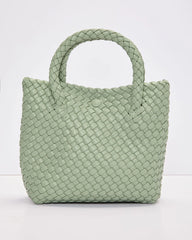 Veraline Woven Vegan Leather Crossbody Bag