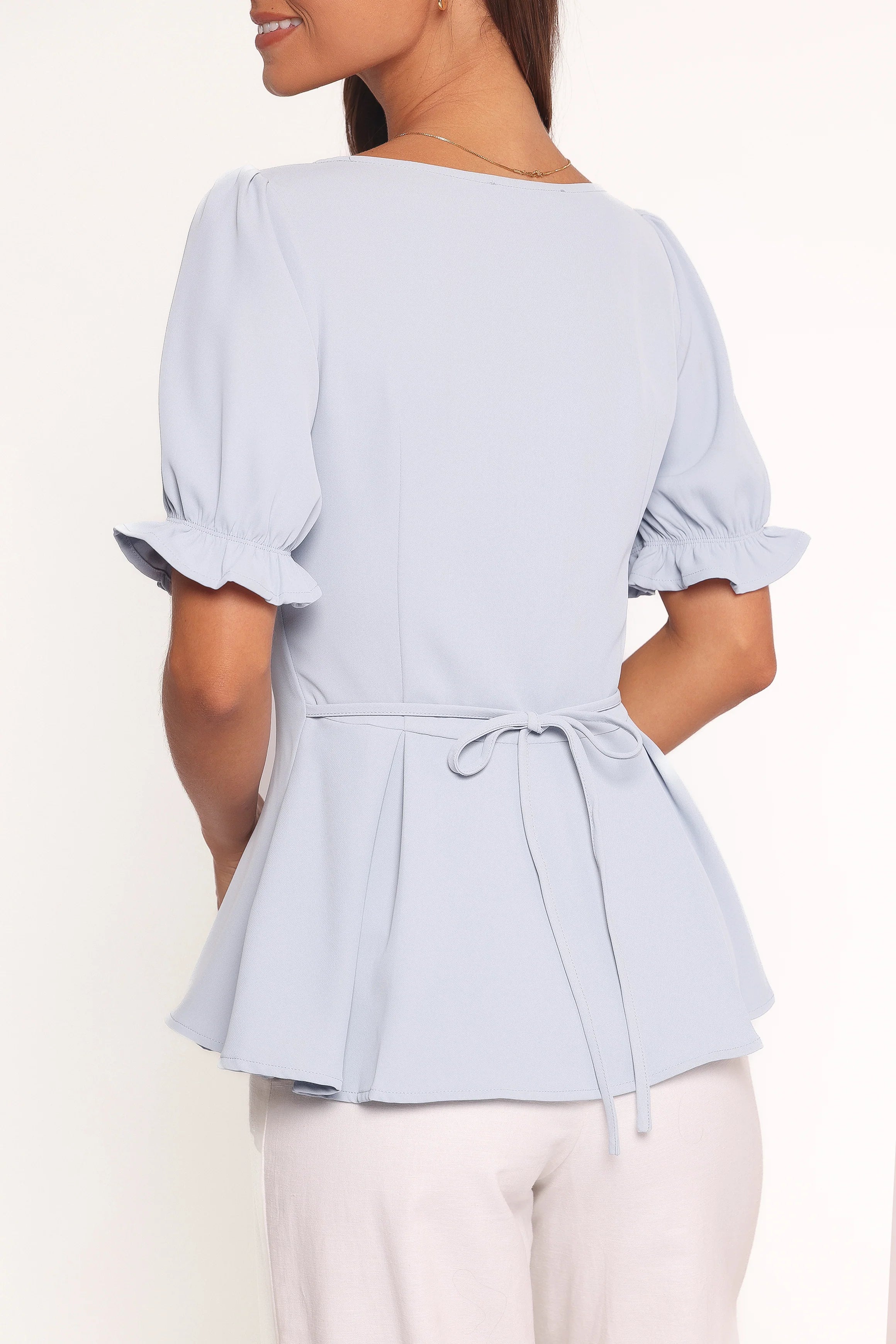 Kameran Top Pale Blue