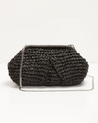 Poolside Straw Pouch Clutch