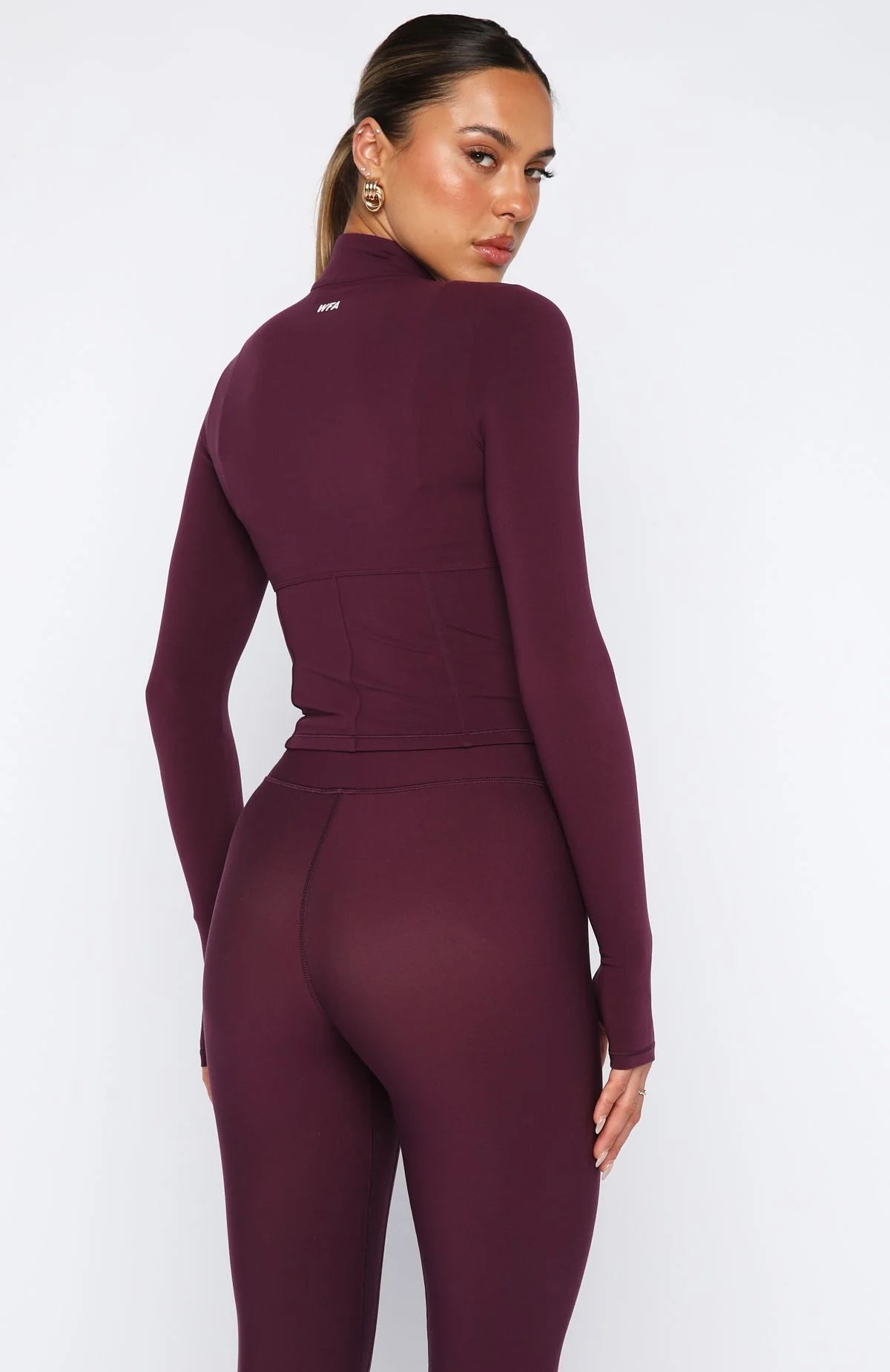 Kickoff Jacket Plum