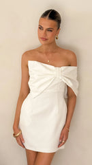 Briella Mini Dress White