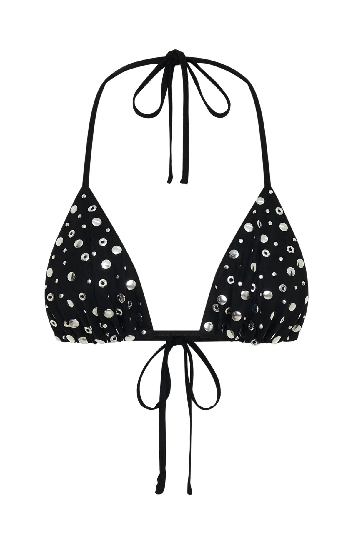 Festival Feels Embellished Top Black