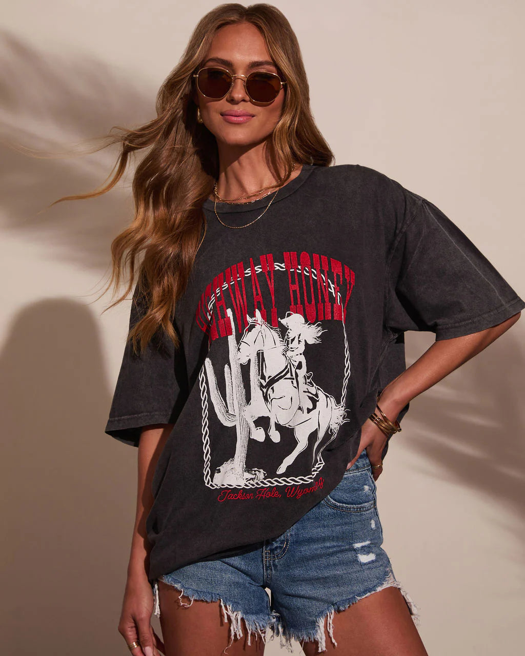 Highway Honey Short Sleeve Graphic Tee