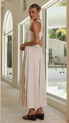 Amira Maxi Dress Natural