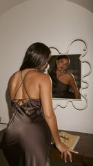 Chiara Maxi Dress Espresso